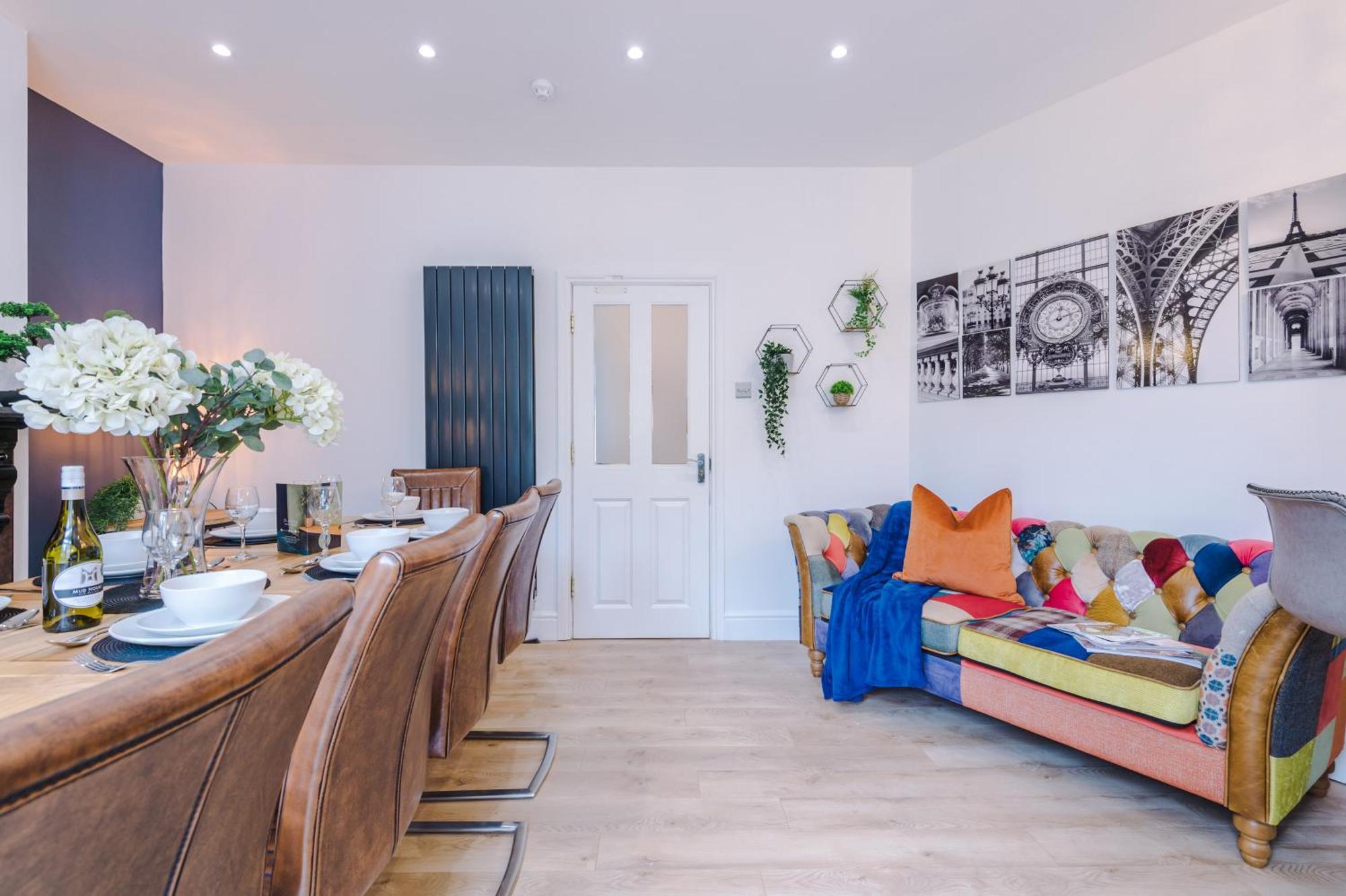Incredible - Five Bedroom - 7 Actual Beds - 6 Bathroom House By Purestay - Central Bath With Parking Buitenkant foto
