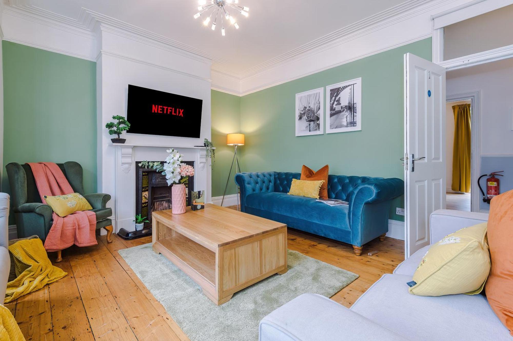 Incredible - Five Bedroom - 7 Actual Beds - 6 Bathroom House By Purestay - Central Bath With Parking Buitenkant foto
