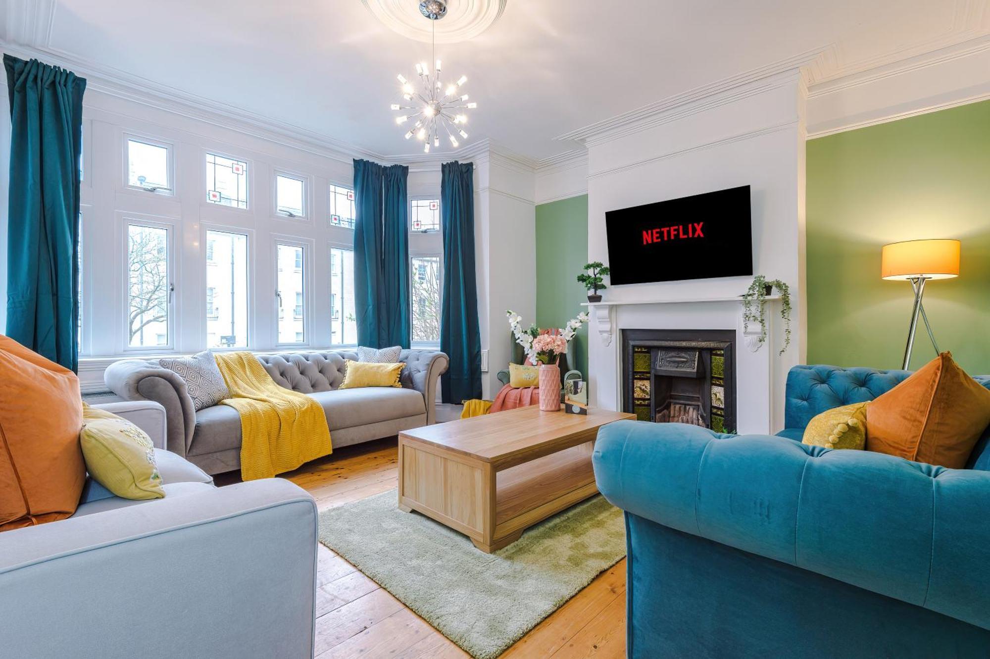 Incredible - Five Bedroom - 7 Actual Beds - 6 Bathroom House By Purestay - Central Bath With Parking Buitenkant foto