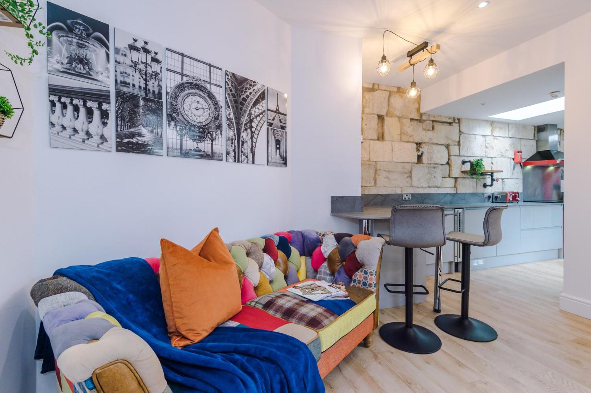 Incredible - Five Bedroom - 7 Actual Beds - 6 Bathroom House By Purestay - Central Bath With Parking Buitenkant foto