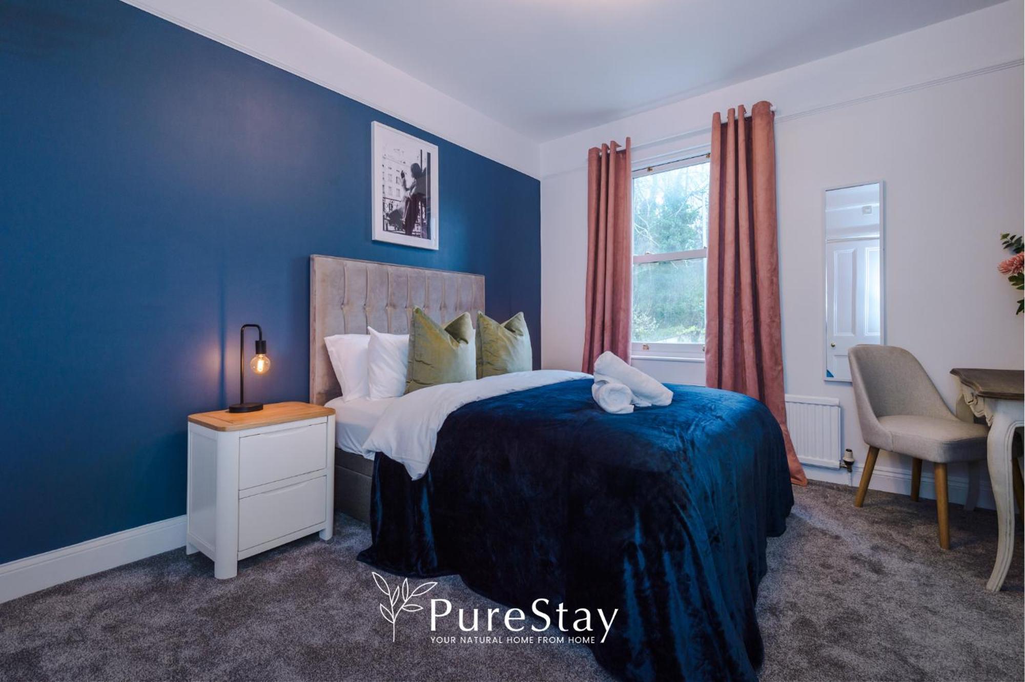 Incredible - Five Bedroom - 7 Actual Beds - 6 Bathroom House By Purestay - Central Bath With Parking Buitenkant foto